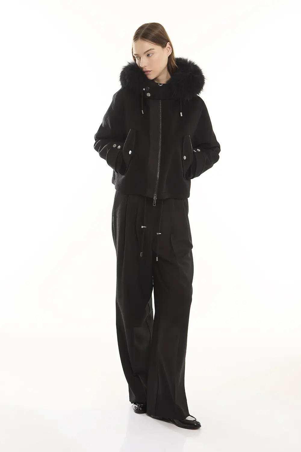 P.A.R.O.S.H. PANTALONE IN GABARDINA Moda
