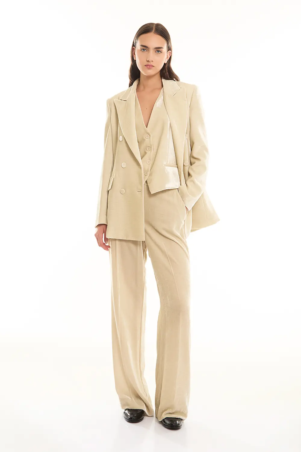 P.A.R.O.S.H. PANTALONE IN VELLUTO Prezzo di fabbrica