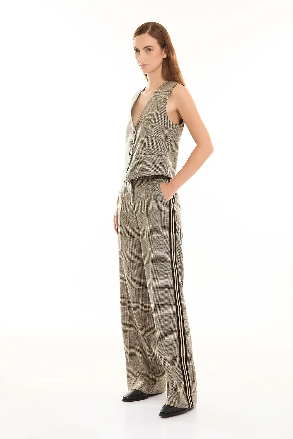 P.A.R.O.S.H. PANTALONE CHECK Offerta speciale