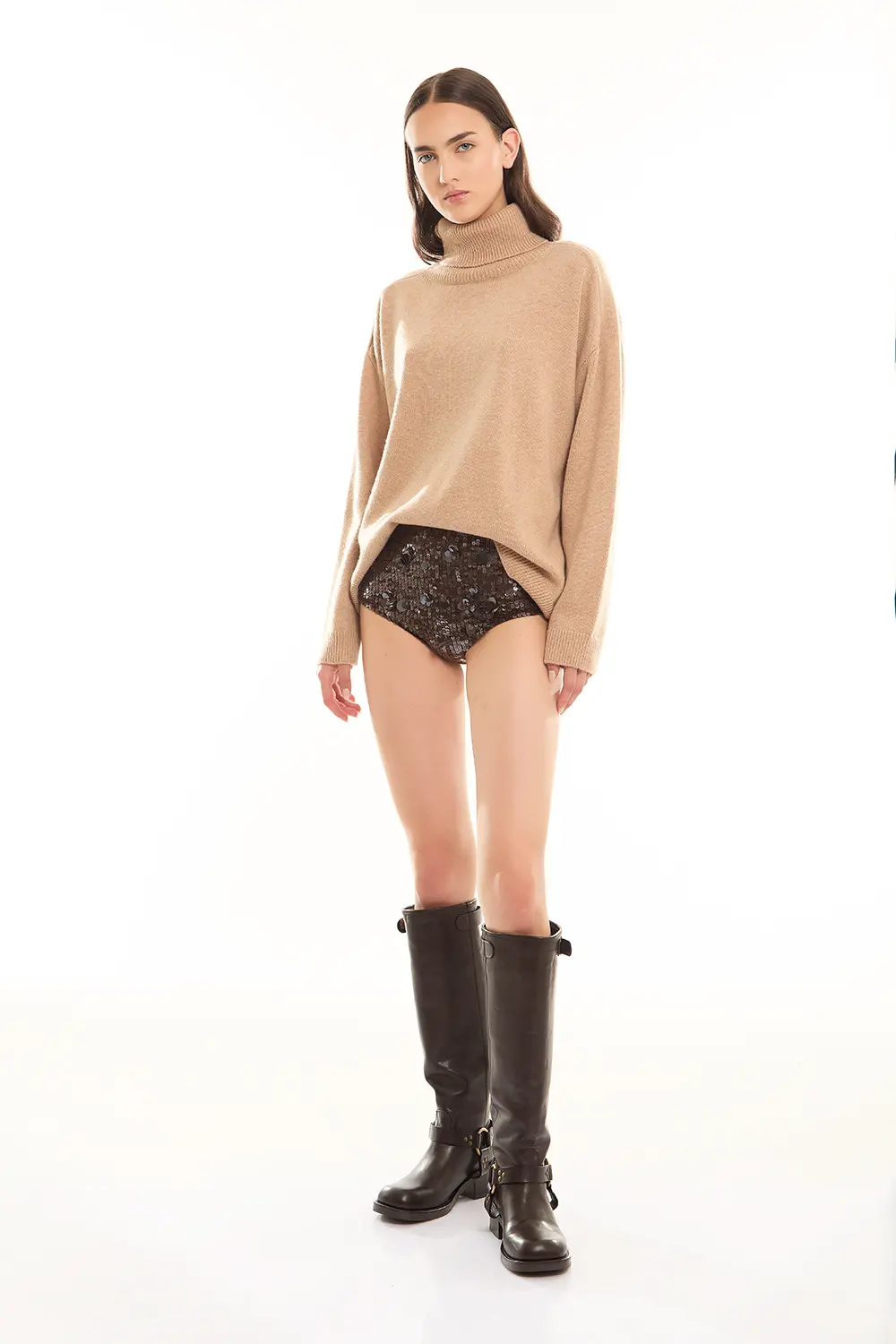 P.A.R.O.S.H. SHORTS FULL PAILLETTES Offerta Giorno del Papà