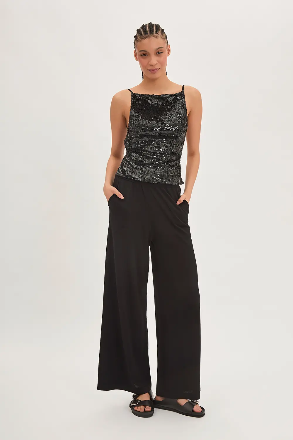 P.A.R.O.S.H. PANTALONE IN MAGLIA Spedizione Gratuita