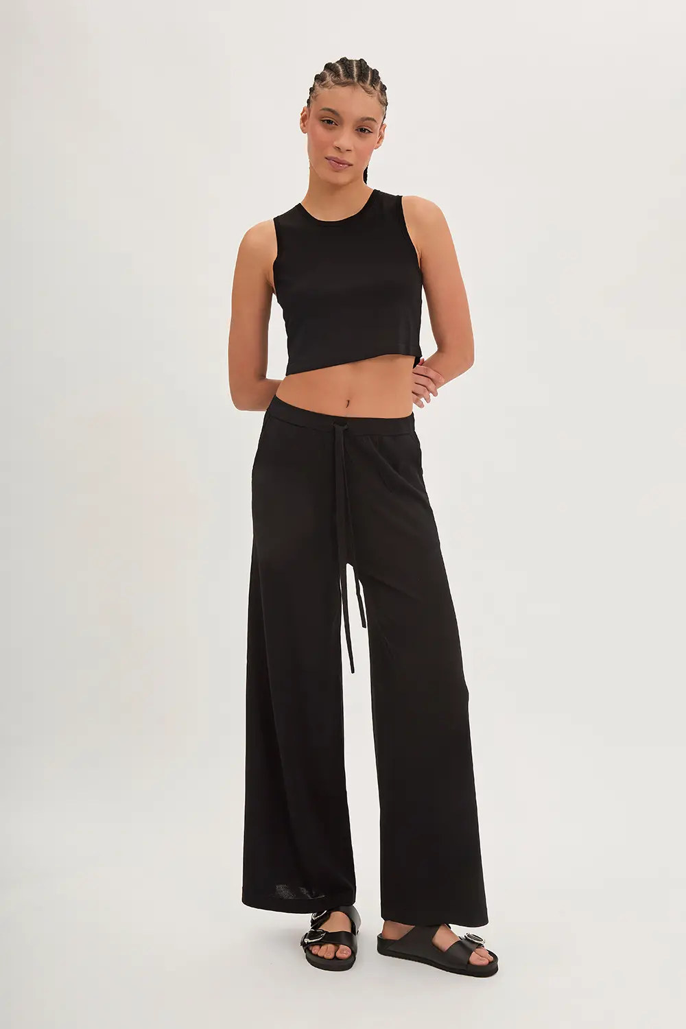 P.A.R.O.S.H. CROP TOP MAGLIA Consegna Veloce