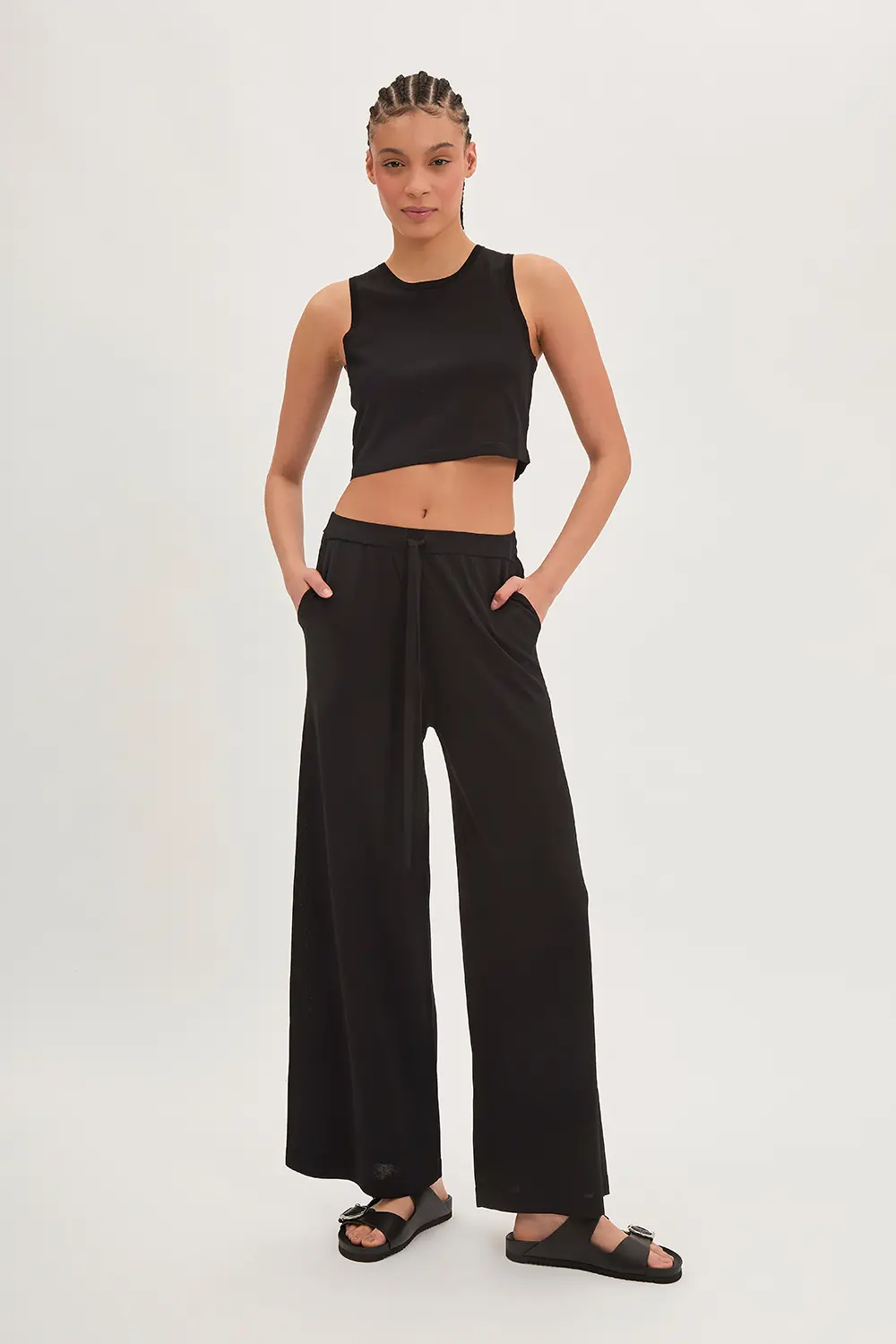 P.A.R.O.S.H. CROP TOP MAGLIA Consegna Veloce
