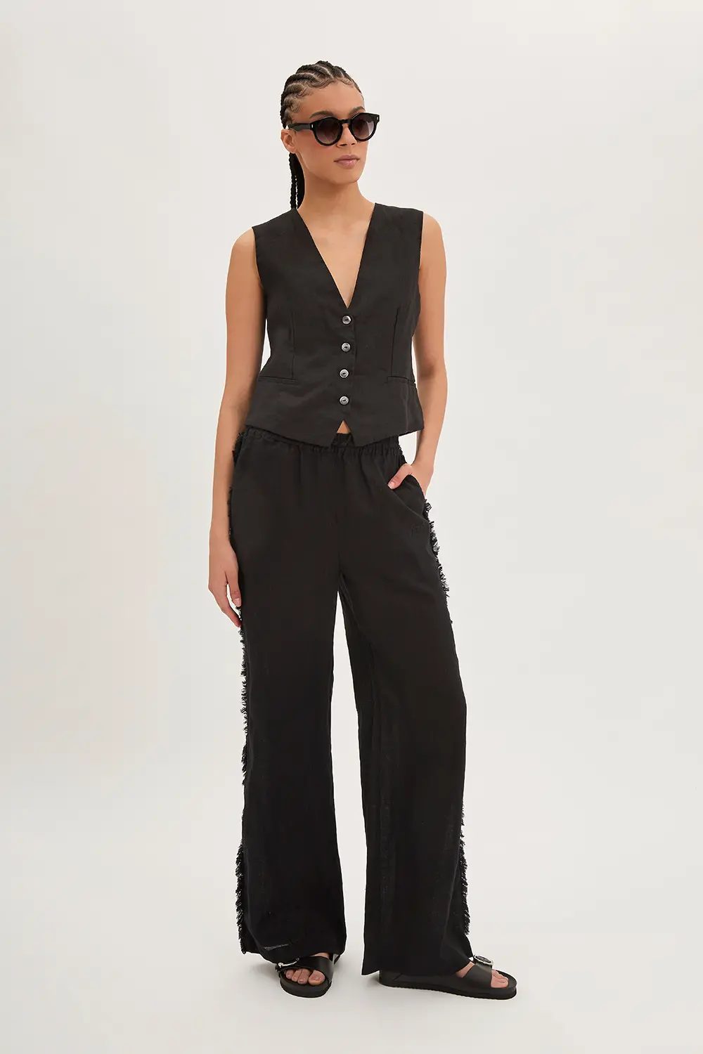 P.A.R.O.S.H. GILET IN LINO Online