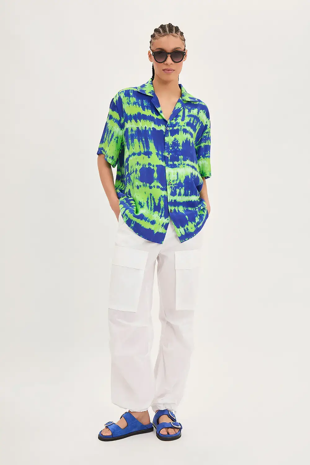 P.A.R.O.S.H. CAMICIA TIE-DYE Spedizione gratuita