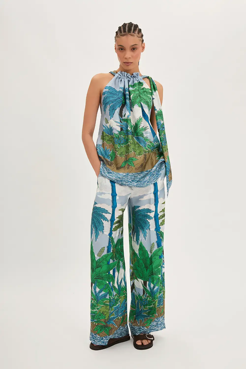 P.A.R.O.S.H. PANTALONE IN TWILL Offerta natalizia