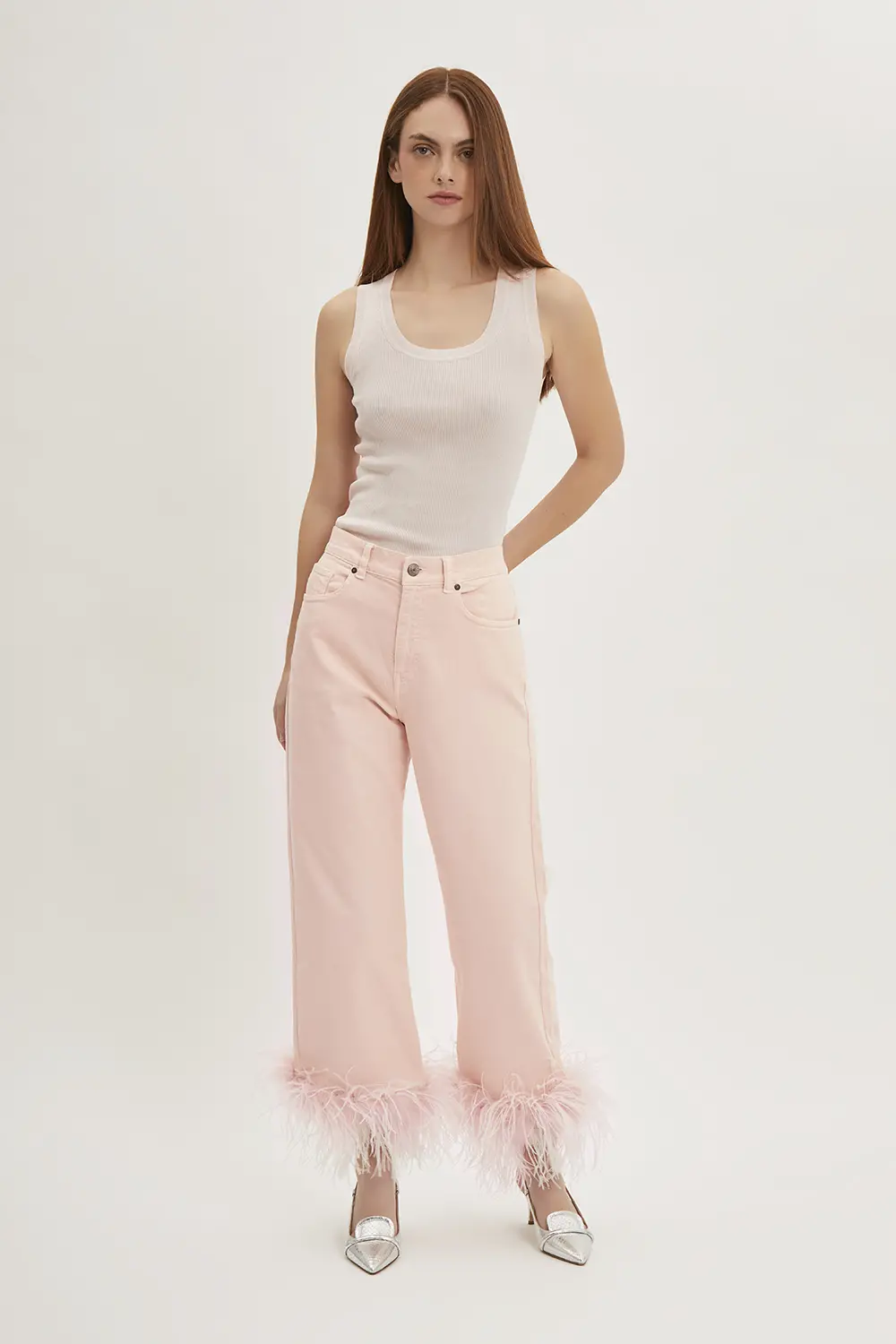 P.A.R.O.S.H. PANTALONE CON PIUME Offerta Pasqua
