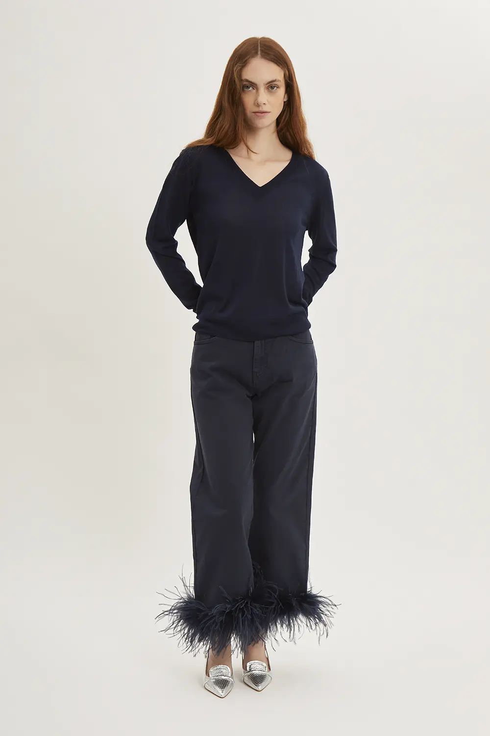 P.A.R.O.S.H. PANTALONE CON PIUME Offerta Giorno del Papà