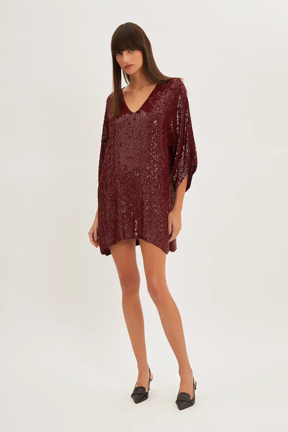 P.A.R.O.S.H. CAFTANO FULL PAILLETTES Duty-free