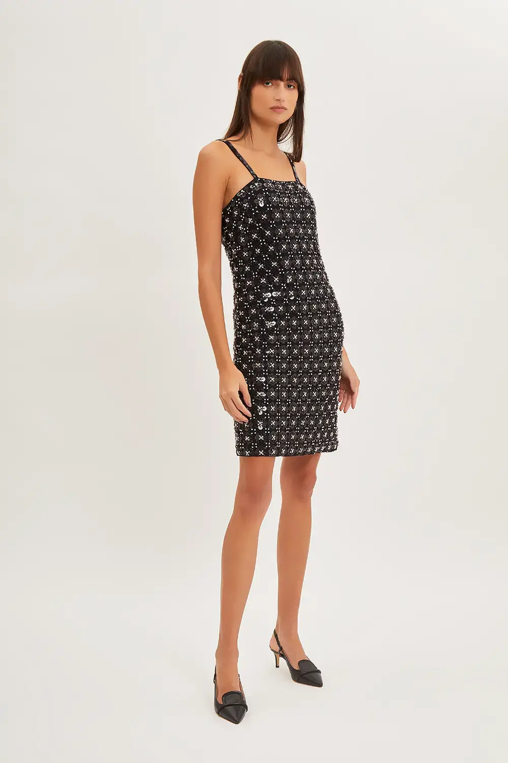 P.A.R.O.S.H. MINI ABITO FULL PAILLETTES 50% di sconto per tempo limitato