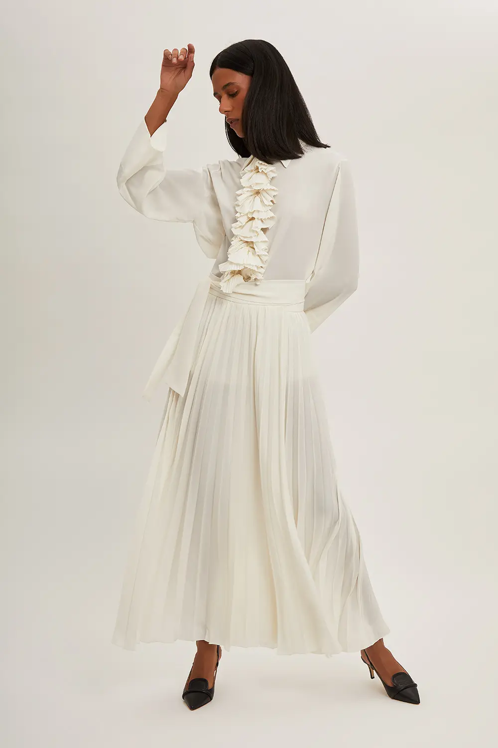 P.A.R.O.S.H. GONNA LUNGA PLISSE' Fino Al -60%
