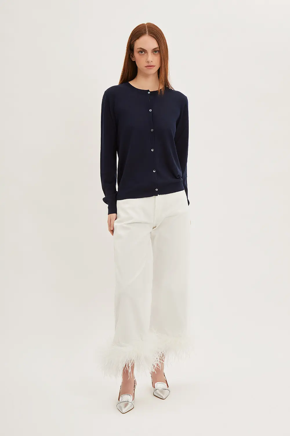 P.A.R.O.S.H. CARDIGAN IN MAGLIA In Saldo