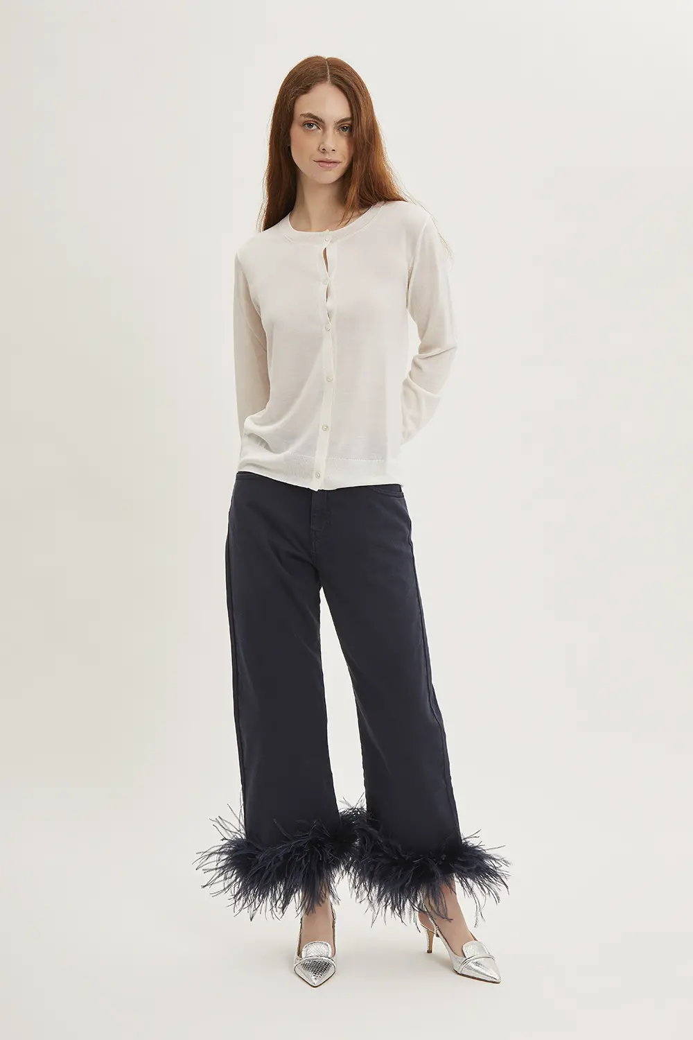 P.A.R.O.S.H. CARDIGAN IN MAGLIA Nuova