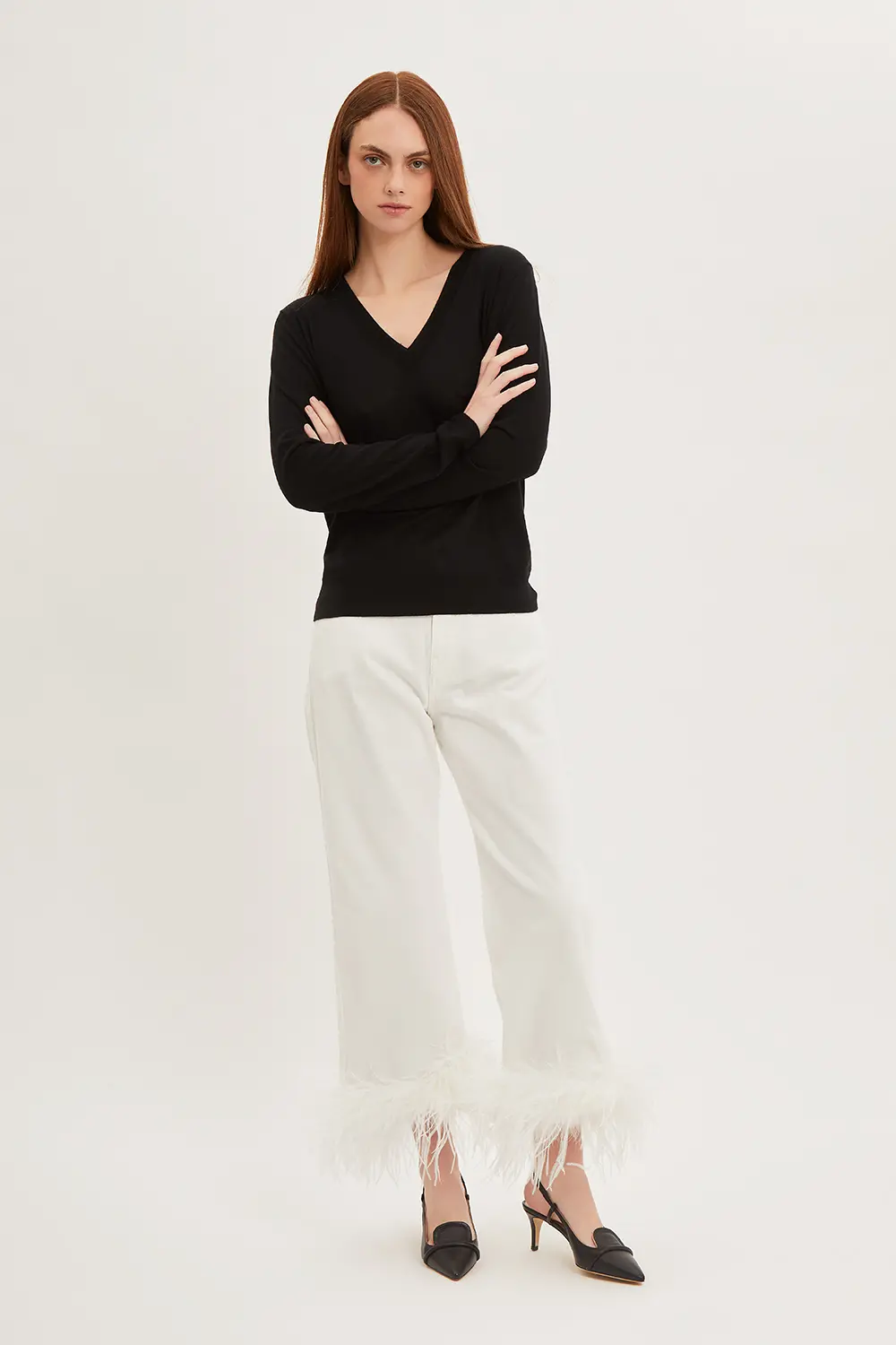 P.A.R.O.S.H. MAGLIA SCOLLO V Grande vendita