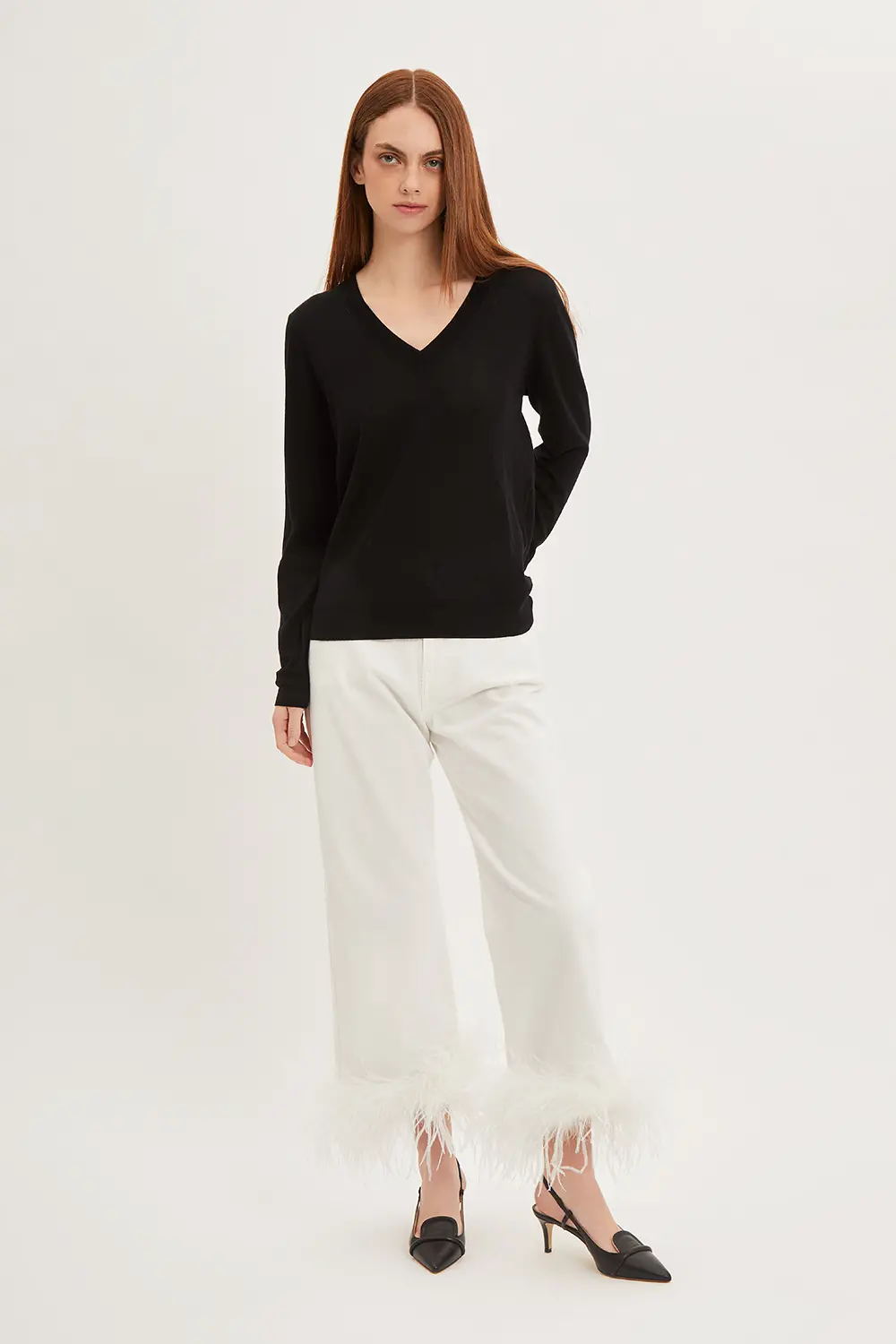 P.A.R.O.S.H. MAGLIA SCOLLO V Grande vendita