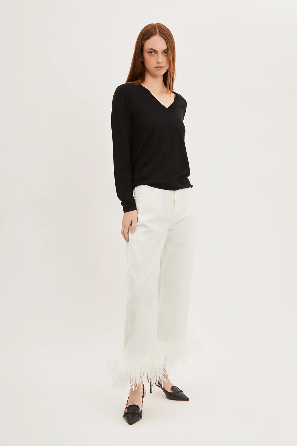 P.A.R.O.S.H. MAGLIA SCOLLO V Grande vendita