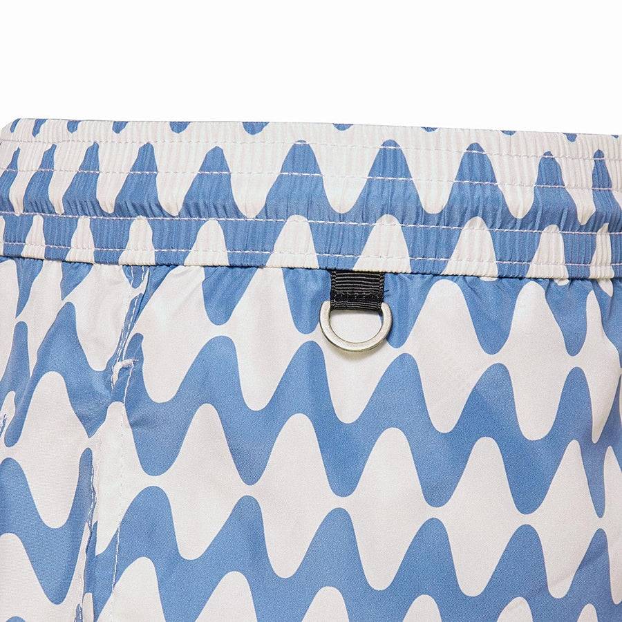 Paolo Pecora Boxer Mare Onde Blu In Vendita