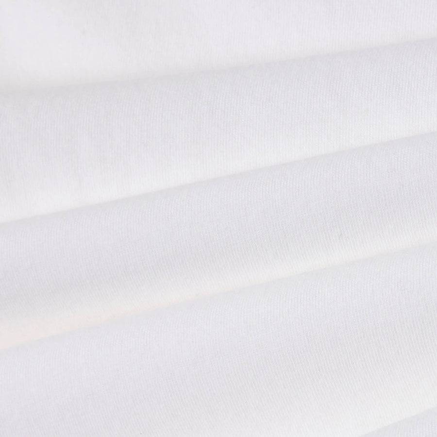 Paolo Pecora T-Shirt in Jersey Puro Cotone - Bianco Nuova