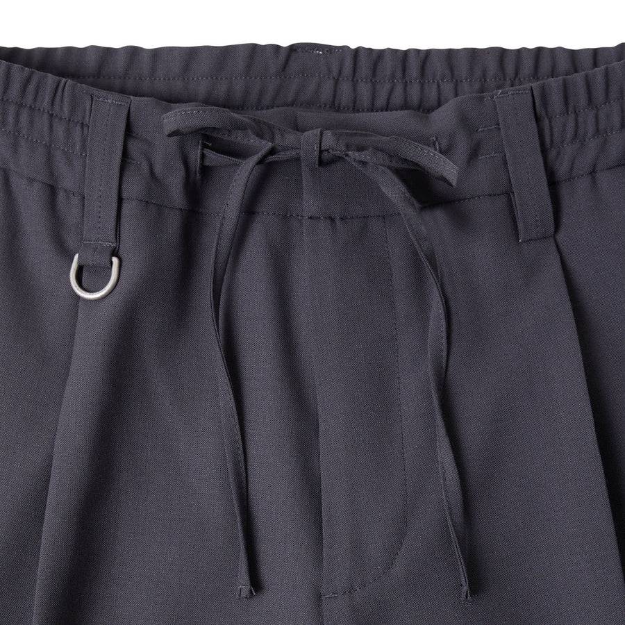 Paolo Pecora Pantalone in Fresco Lana - Grigio Antracite Qualità