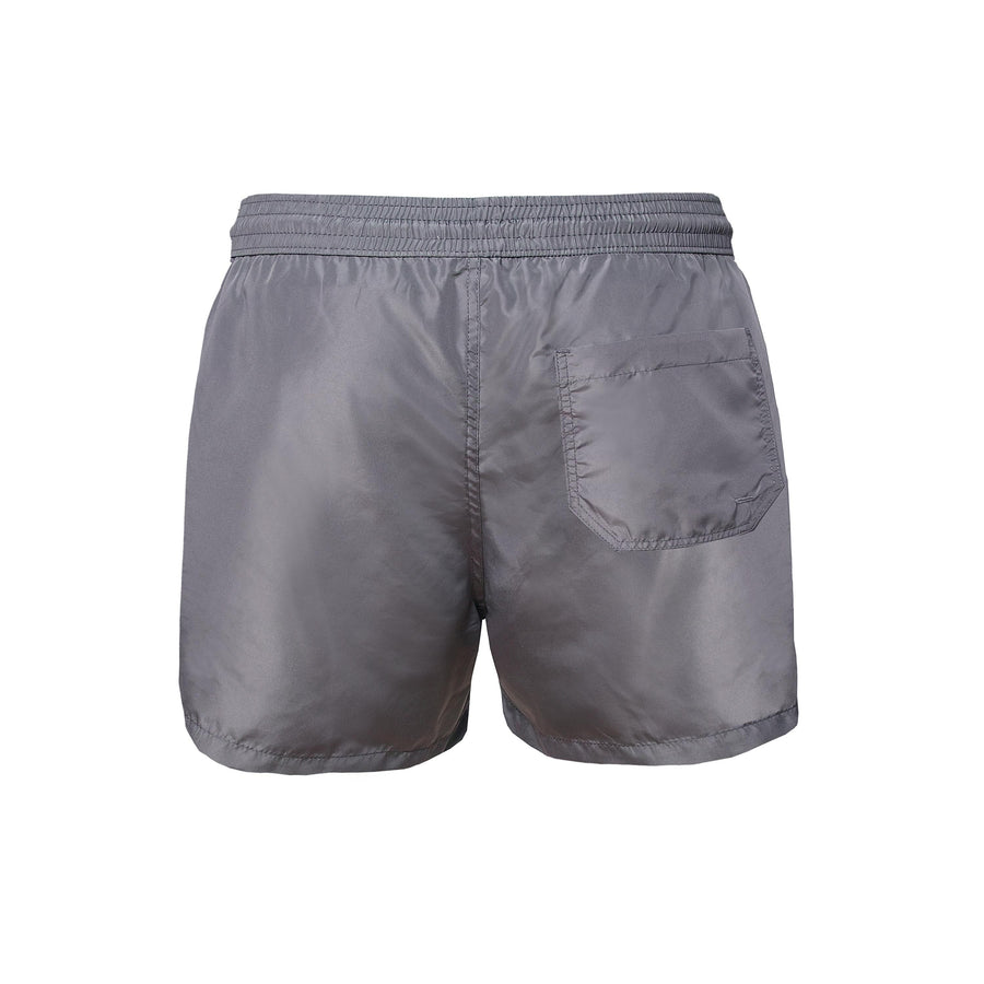 Paolo Pecora Costume da Bagno Boxer Unisex Tinta Grigio Promozione