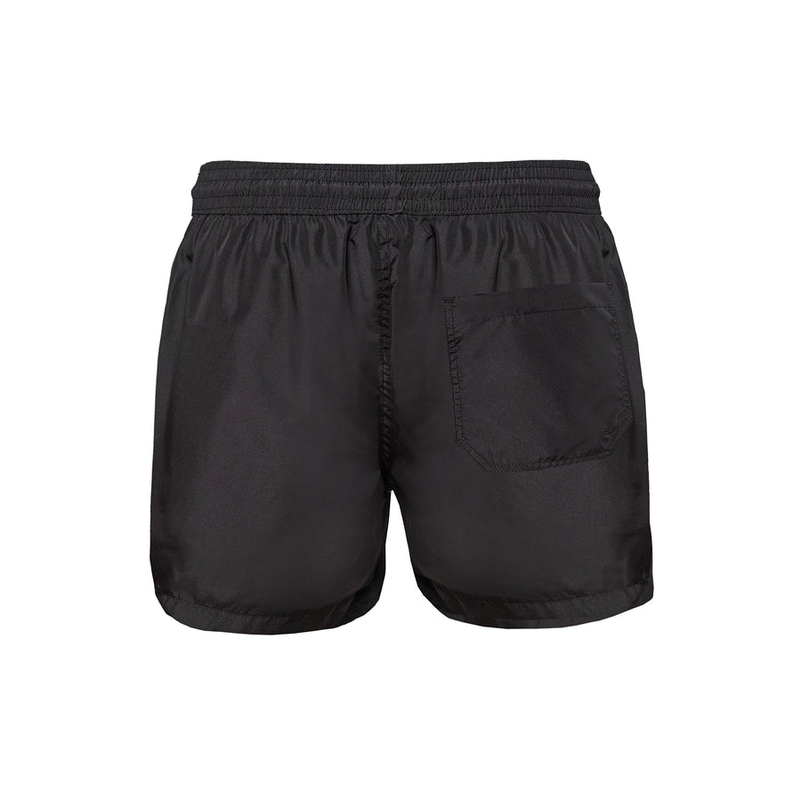 Paolo Pecora Costume da Bagno Boxer Tinta Unita Nero Negozi Online