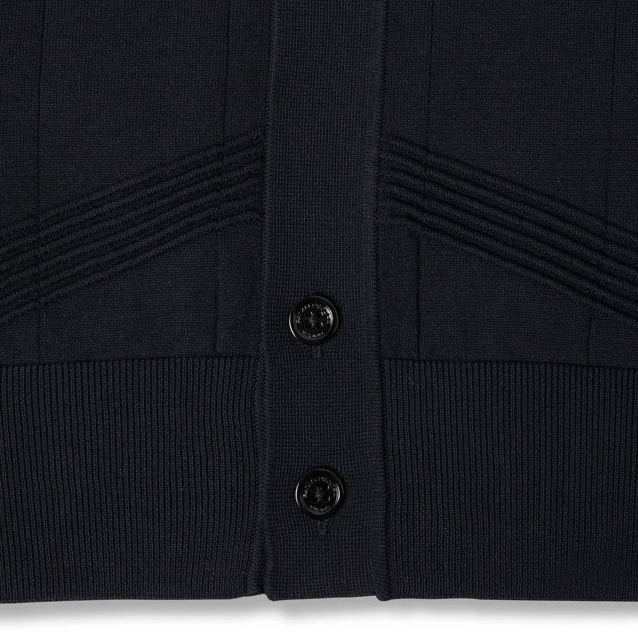 Paolo Pecora Maglia in Cotone Crepe Extrafine - Nero Sconto