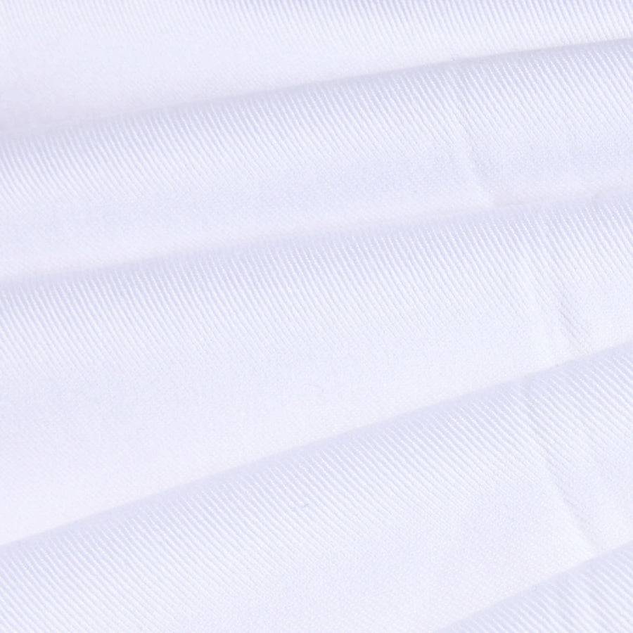 Paolo Pecora Chino Sartoriale in Gabardina di Cotone - Bianco Online