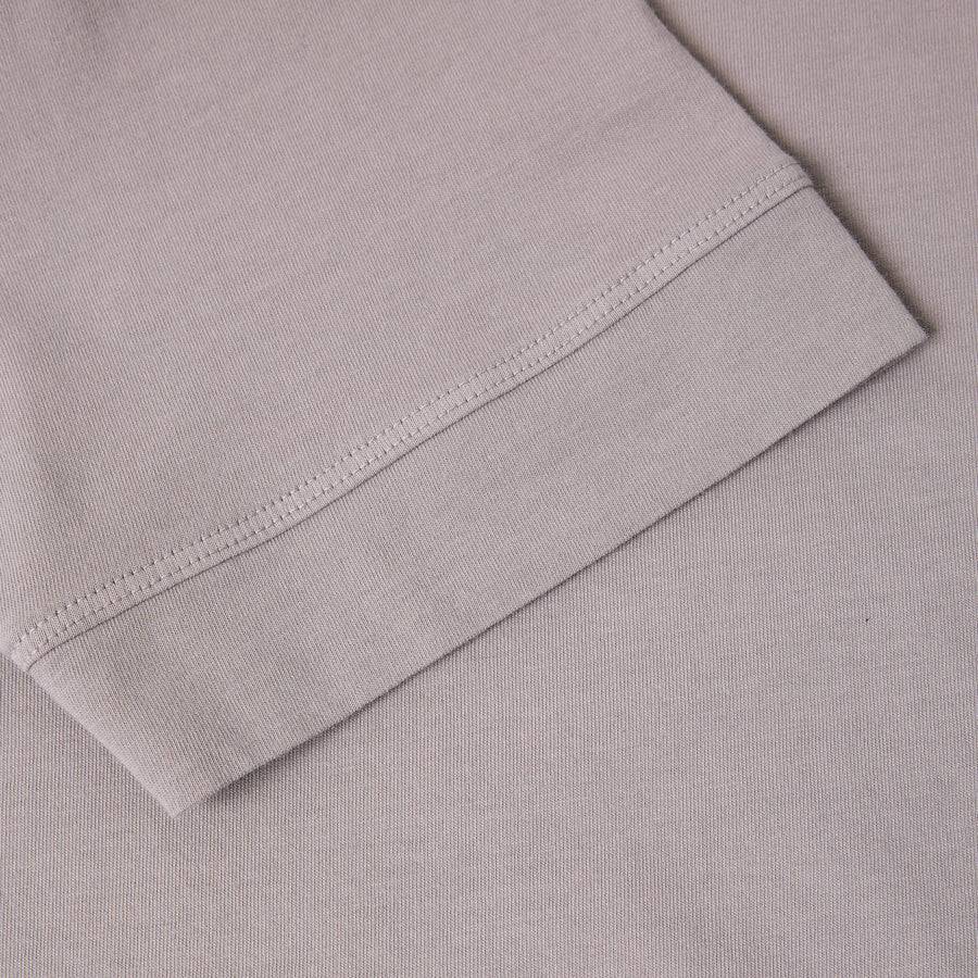 Paolo Pecora T-Shirt in Jersey Puro Cotone - Tortora Offerte