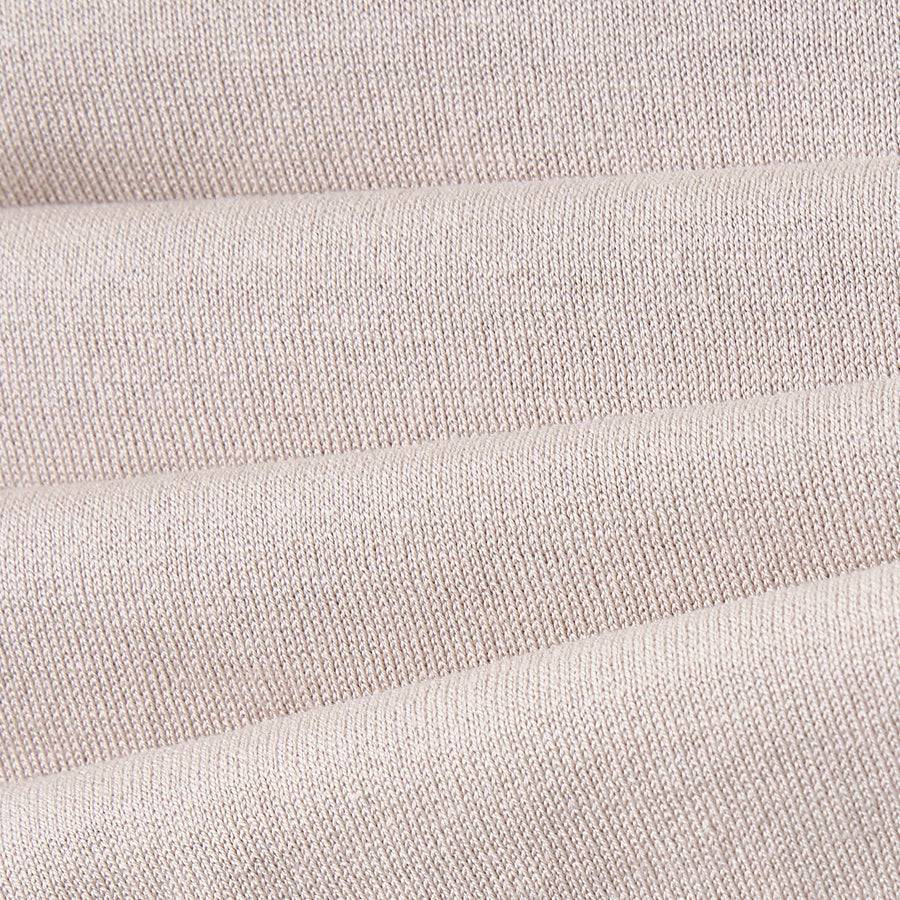 Paolo Pecora Maglia in Seta Cotone Extrafine - Eleganza Sabbia Saldi Di Fabbrica