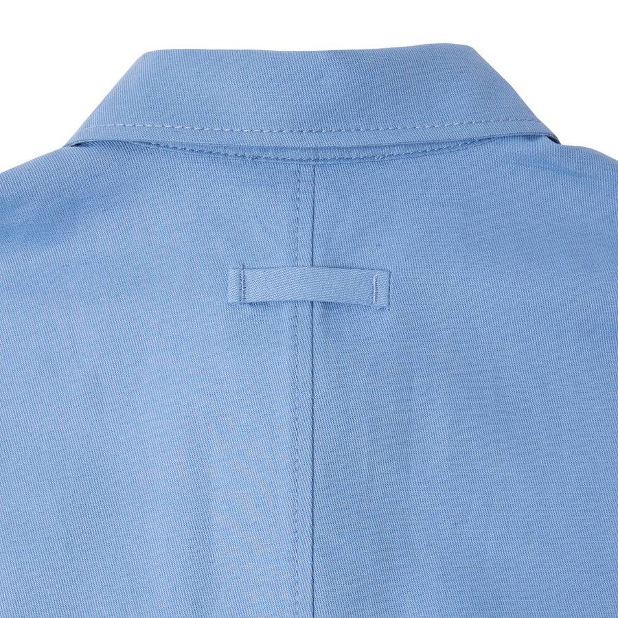 Paolo Pecora Overshirt Mezza Manica - Azzurro Polvere Negozio