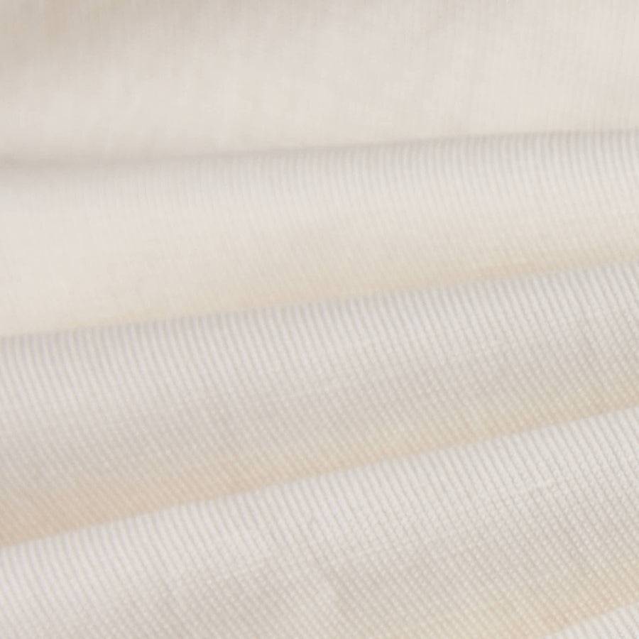 Paolo Pecora Pantaloni in Tela di Cotone Lino - Bianco Ecru Moda