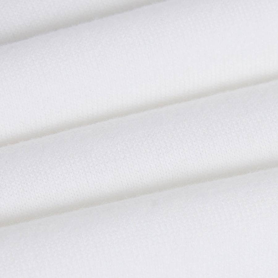 Paolo Pecora Maglia in Cotone Extrafine - Bianco Latte/Navy Nuovo