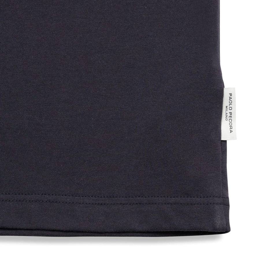 Paolo Pecora T-shirt Blu Navy "Holiday" by Pietro Terzini Shopping Online