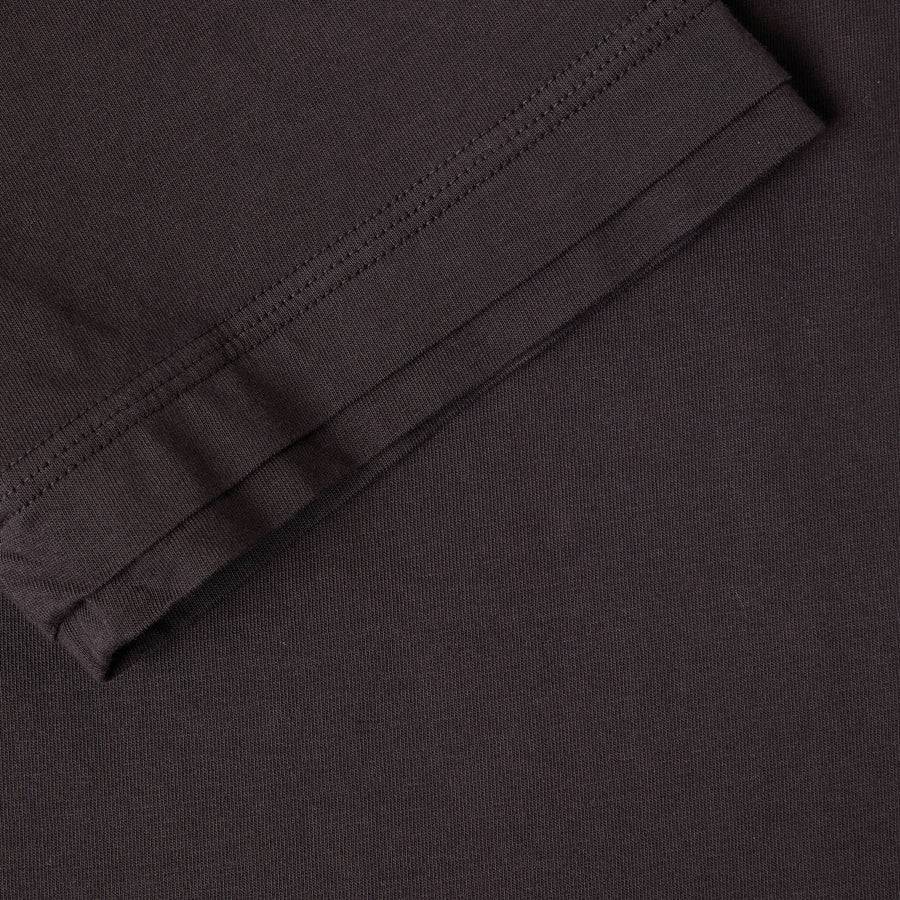 Paolo Pecora T-Shirt in Jersey Puro Cotone - Ebano Prezzo Ridotto