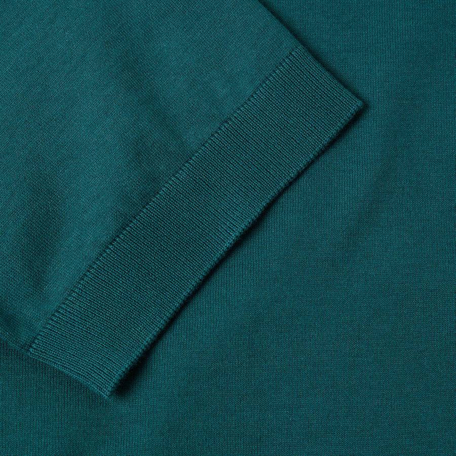 Paolo Pecora Maglia Puro Cotone Extrafine - Verde Presa