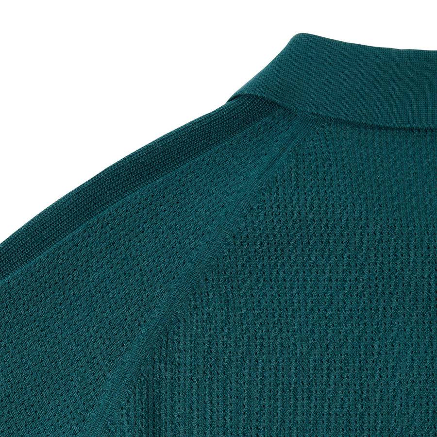 Paolo Pecora Maglia in Cotone Crepe Extrafine - Verde Malachite Sconto