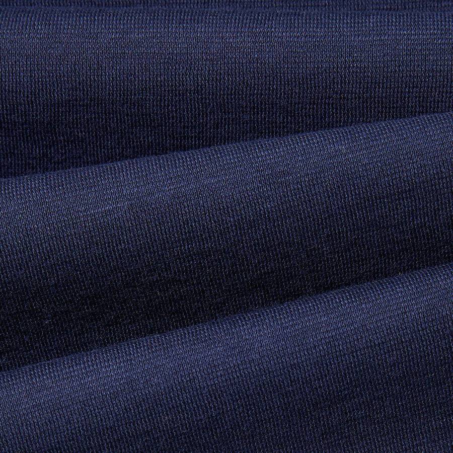 Paolo Pecora T-Shirt in Jersey e Contrasti - Blu Navy Hotsell