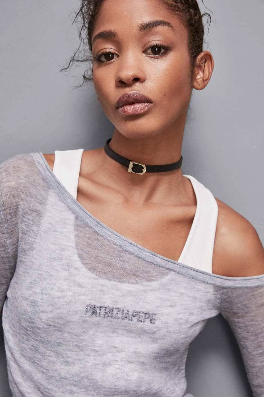Patrizia Pepe Maglia in lana maniche lunghe Promozione