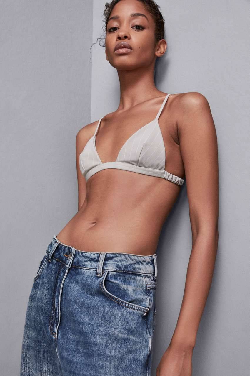 Patrizia Pepe Reggiseno in flanella Shopping Online