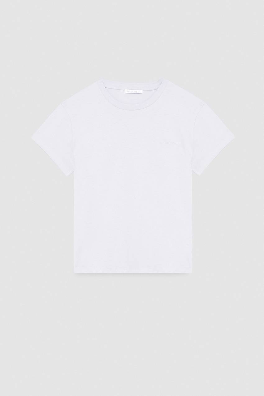 Patrizia Pepe T-shirt maniche corte con logo in cotone organico 2025