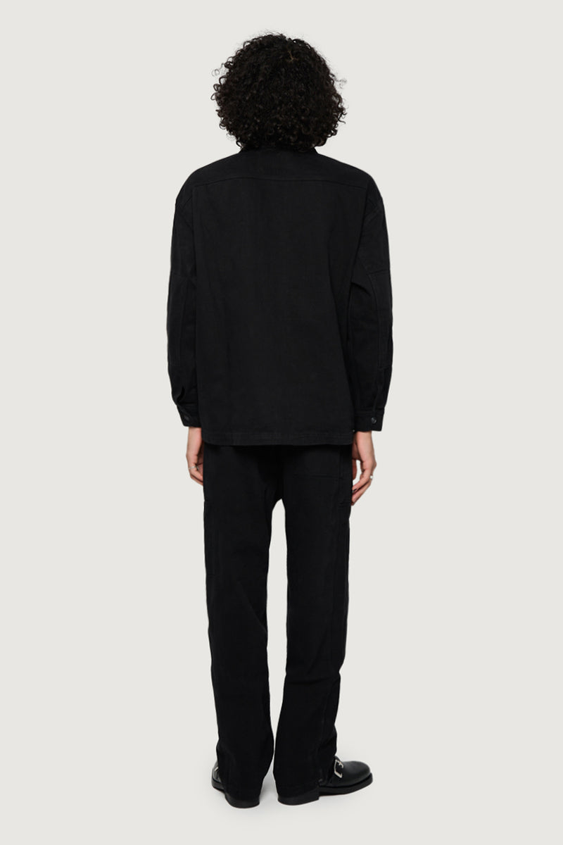 Paura ASH OVERSHIRT BLACK C41 X PAURA Outlet