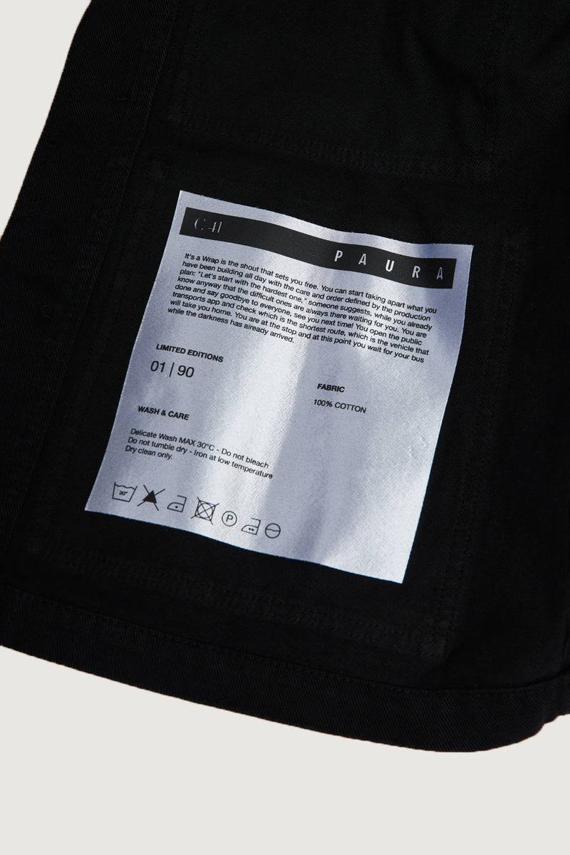 Paura ASH OVERSHIRT BLACK C41 X PAURA Outlet