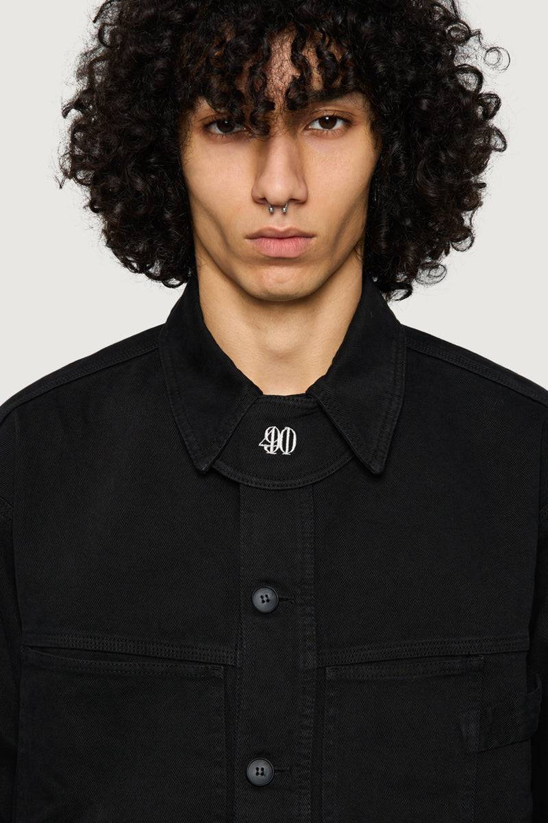 Paura ASH OVERSHIRT BLACK C41 X PAURA Outlet