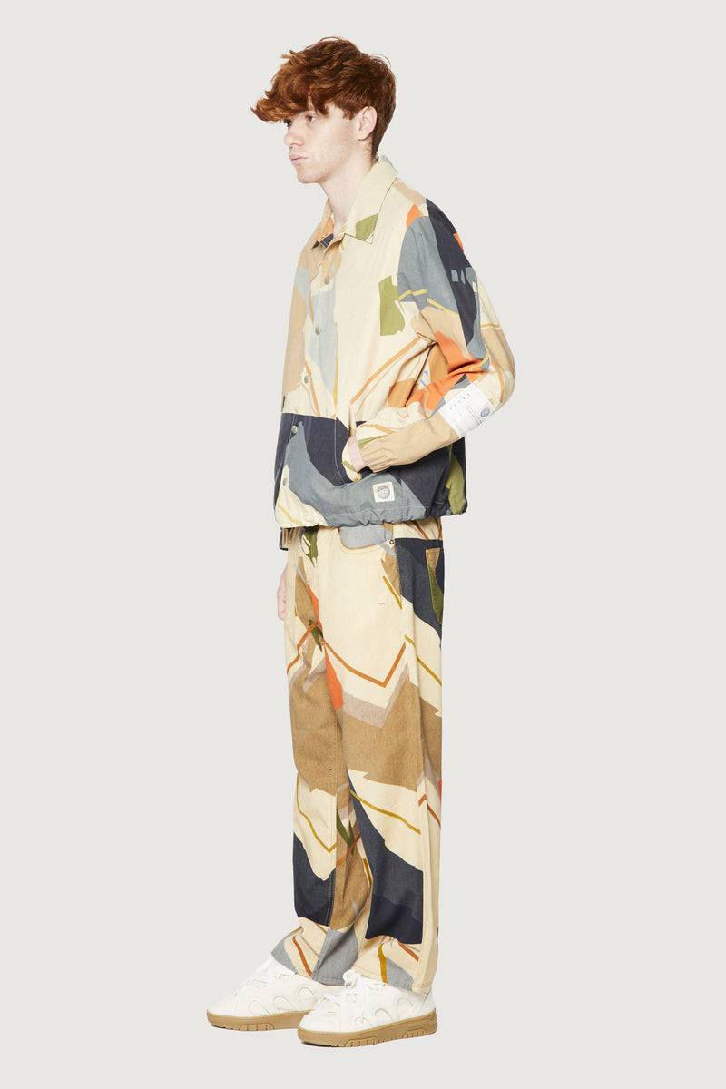 Paura CARA COACH JACKET SAND CAMO Vendita Calda