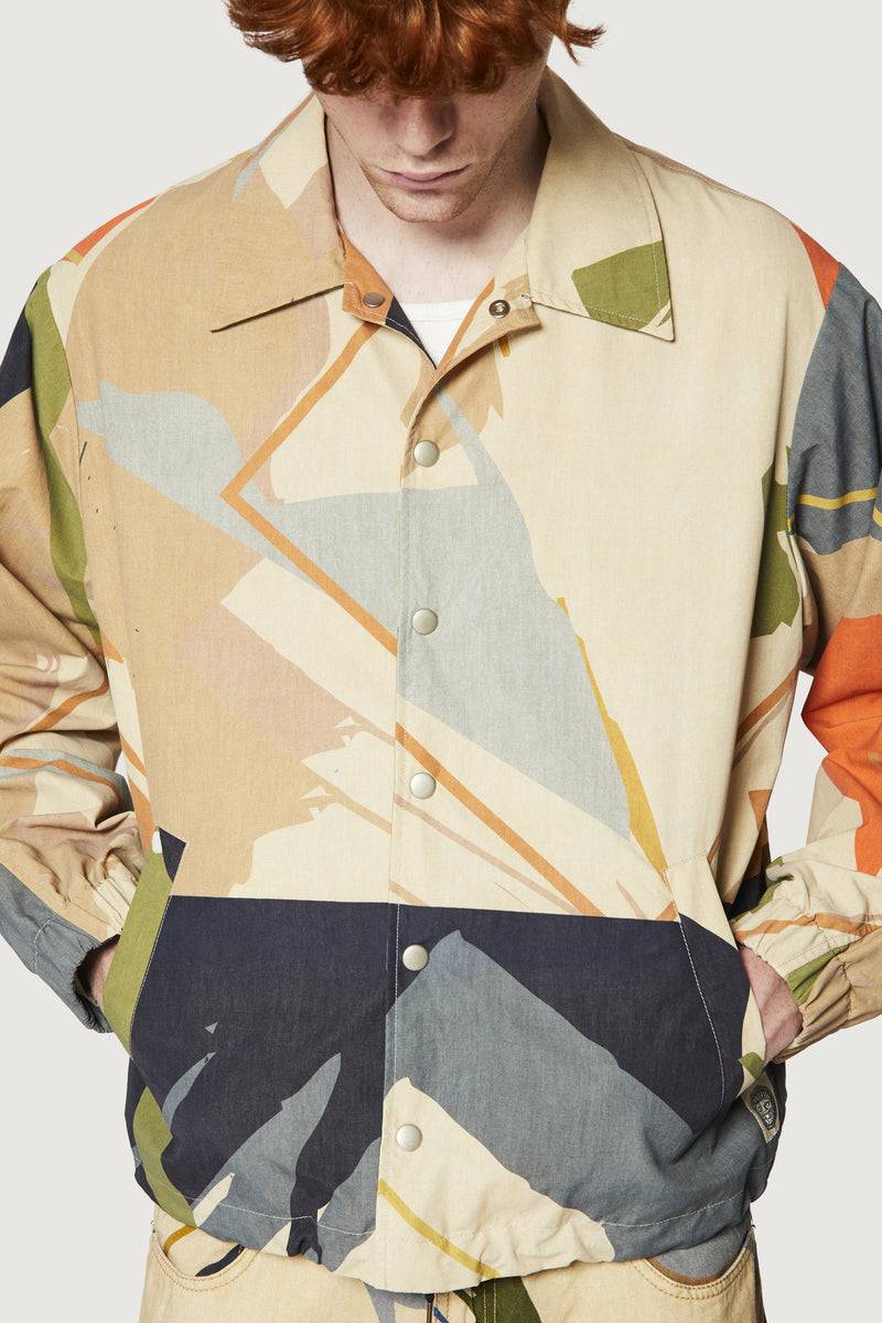 Paura CARA COACH JACKET SAND CAMO Vendita Calda