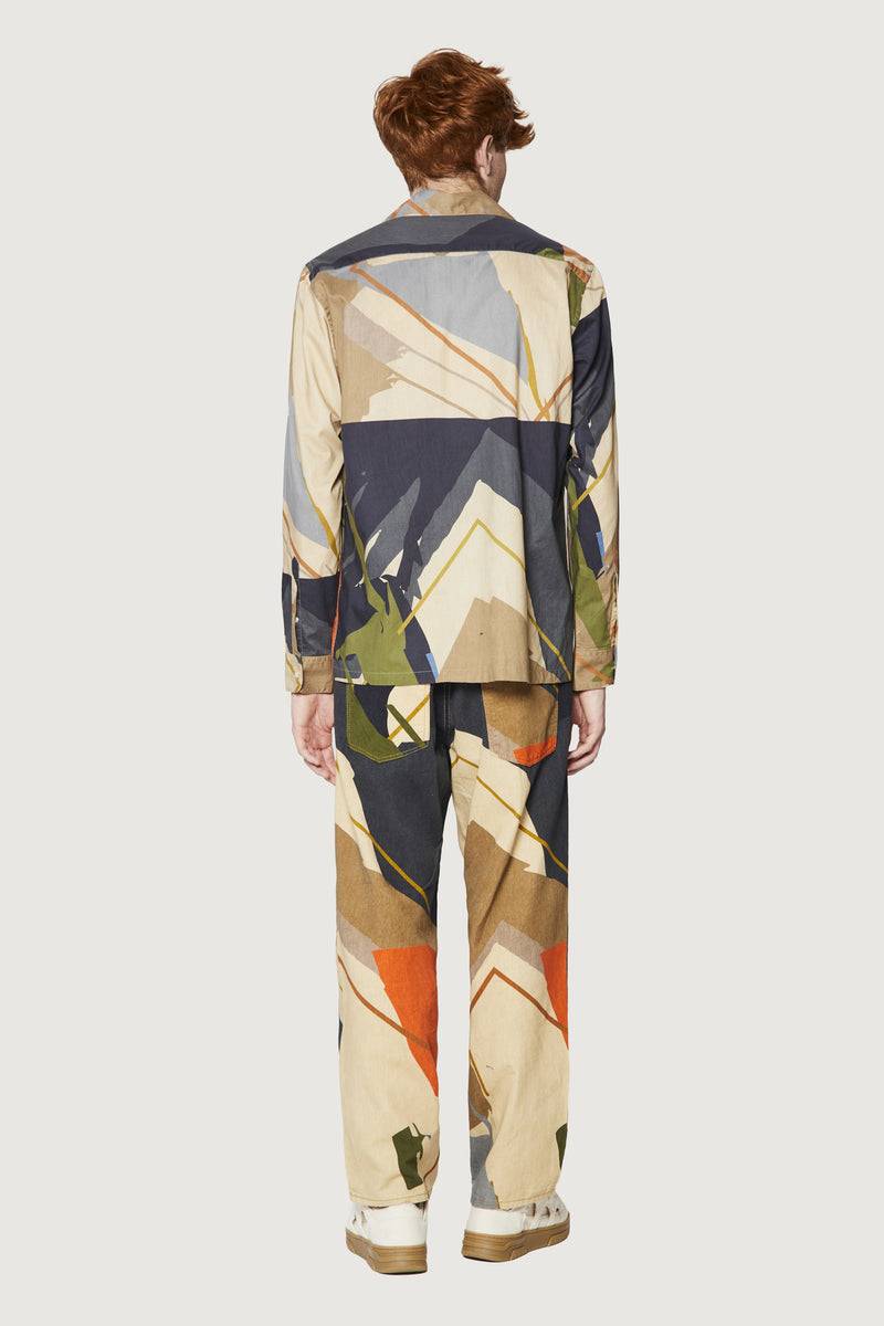Paura AUSTIN SHIRT SAND CAMO Vendita Economica