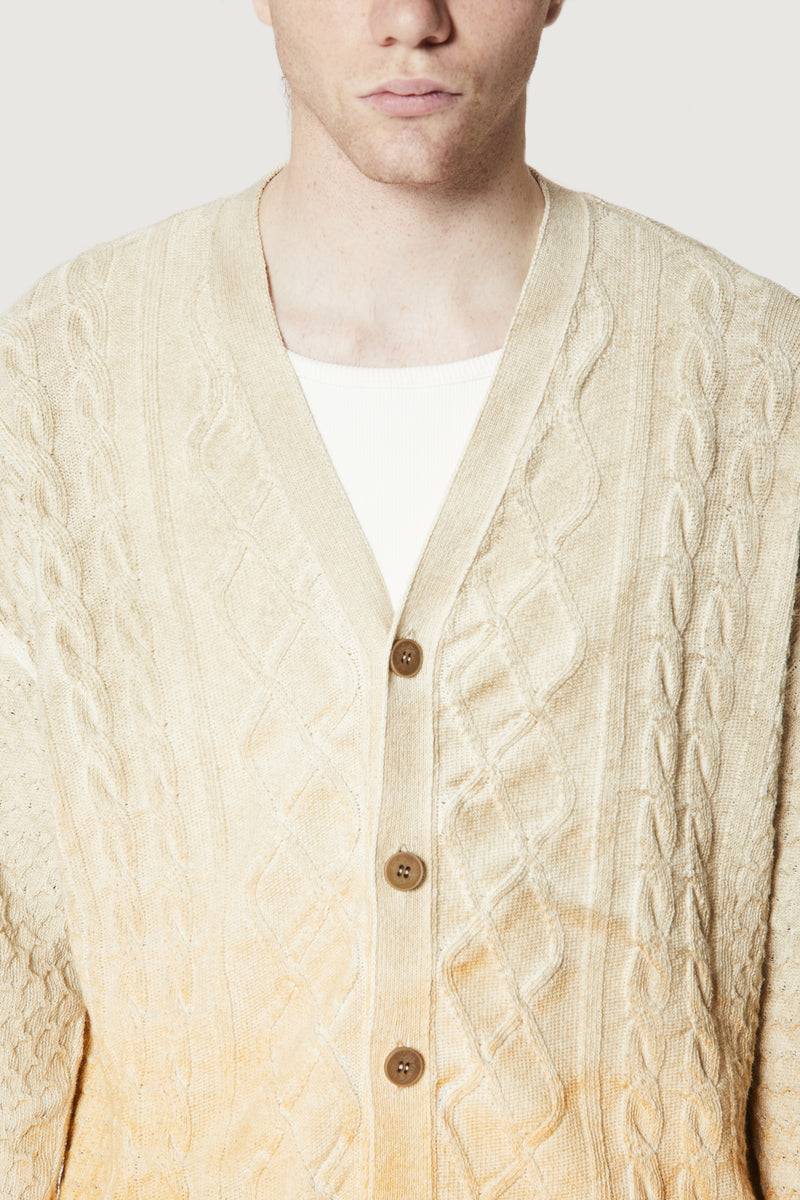 Paura CLARK CARDIGAN CREAM/ORANGE Vendite Flash