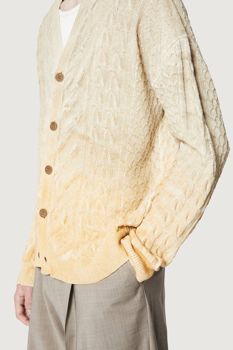 Paura CLARK CARDIGAN CREAM/ORANGE Vendite Flash