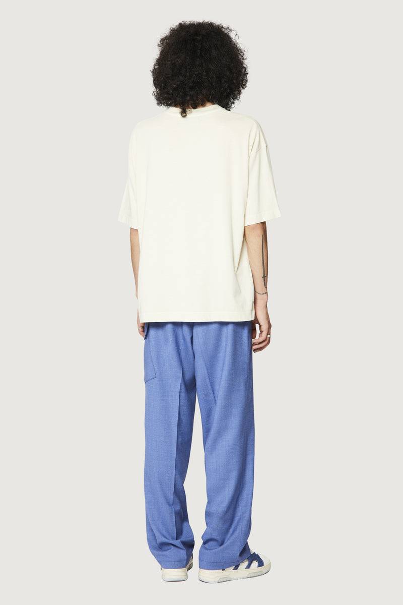 Paura COSTA OVERSIZED T-SHIRT COSMIC LOGO OFF-WHITE 2025