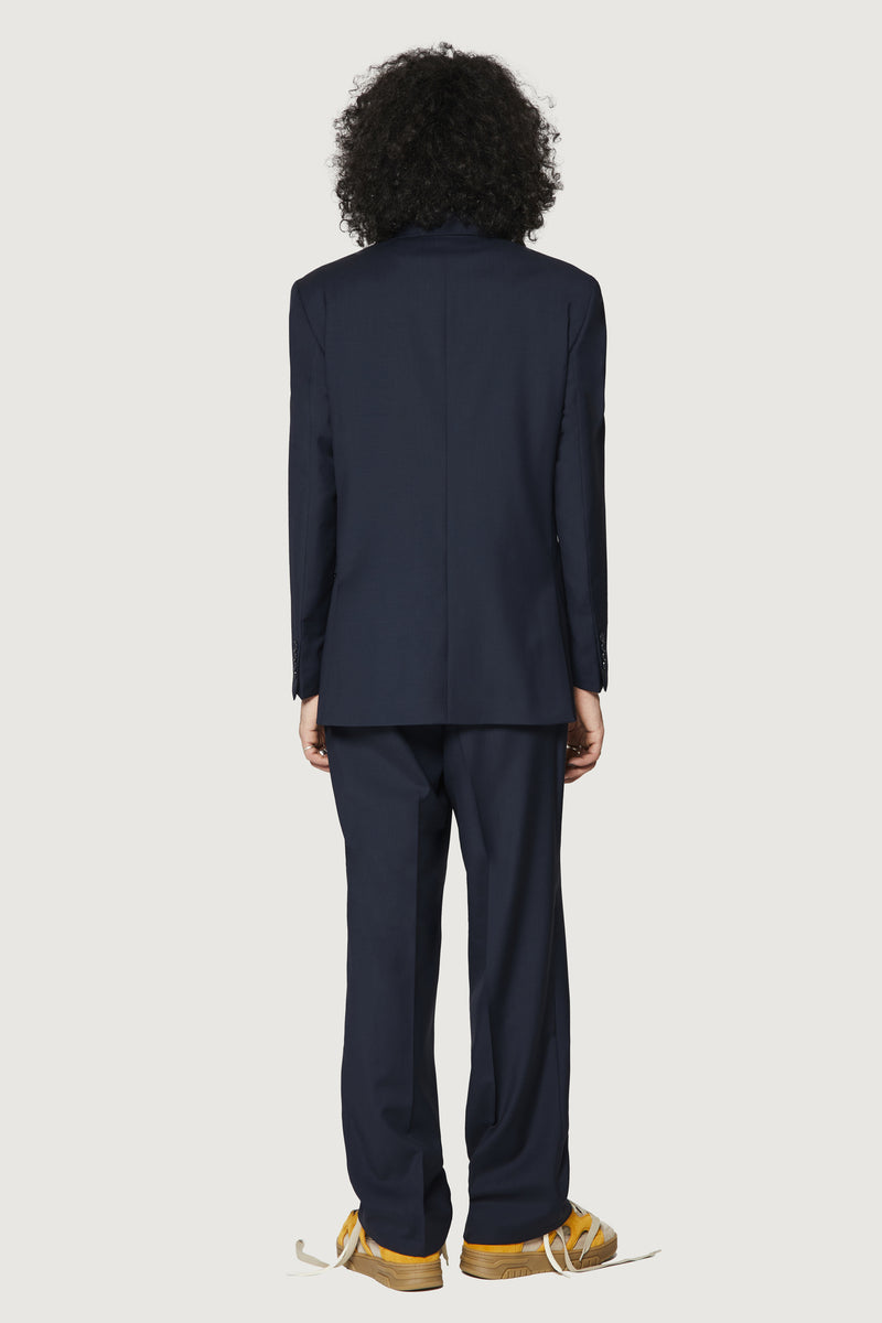 Paura CREW SINGLEBREASTED SUIT JACKET DARK BLUE Italia